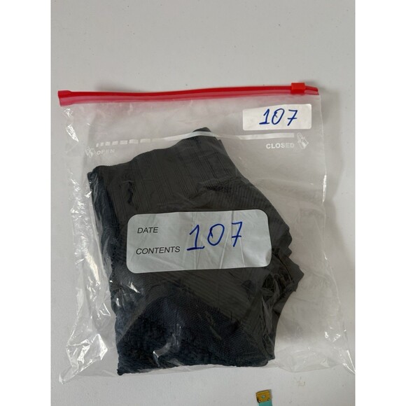 Athleta Dark Turquoise Slue sports bra‎ size Small Knit Pads strong Support - Picture 6 of 6